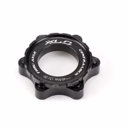 Adaptateur frein 6 trous axe traversant XLC BR-X83 Centerlock P/Rotor