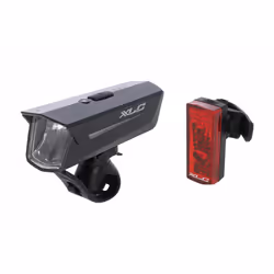 XLC 2500218960, Feu clignotant pour vélo, Noir, Rouge, Silicone, Niveau de batterie, LED, 15 lm