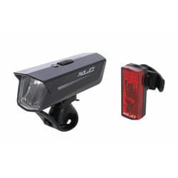 XLC 2500218960 torche et lampe de poche Noir, Rouge Feu clignotant pour vélo LED