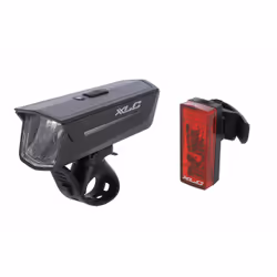 XLC 2500218965, Feu clignotant pour vélo, Noir, Rouge, Aluminium, Silicone, Niveau de batterie, LED, 15 lm