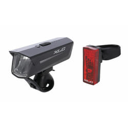 XLC 2500218961 torche et lampe de poche Noir, Rouge Feu clignotant pour vélo LED