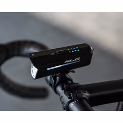 XLC 2500218961 torche et lampe de poche Noir, Rouge Feu clignotant pour vélo LED