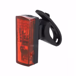 XLC 2500218910, Feu clignotant pour vélo, Noir, Rouge, LED, 5 h, 1 pièce(s)