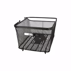 XLC Basket 5:1 BA-B10, Arrière, Panier de vélo, Acier, Noir, 25 L, 330 mm