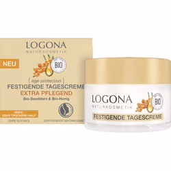LOGONA J0201500, Crème de jour, Femmes, Peau sèche, Visage, Raffermissant, Renforcer, Pot