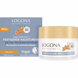 LOGONA Age Protection Extra Regenerative, Crème de nuit, Femmes, Tous types de peau, Visage, Raffermissant, Hydratant, Protec ...