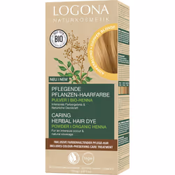 LOGONA Herbal Hair Dye couleur de cheveux Blonde 100 g