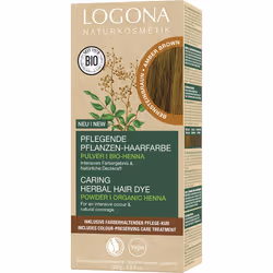 LOGONA Herbal Hair Dye couleur de cheveux Marron 100 g