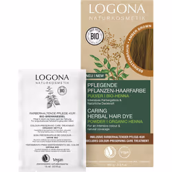 LOGONA Herbal Hair Dye couleur de cheveux Marron 100 g