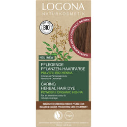 LOGONA Herbal Hair Dye couleur de cheveux Marron 100 g