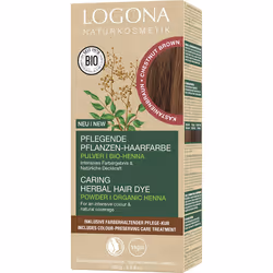 LOGONA Herbal Hair Dye couleur de cheveux Marron 100 g