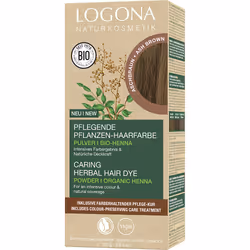 LOGONA Herbal Hair Dye couleur de cheveux Marron 100 g