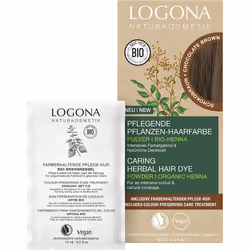 LOGONA Herbal Hair Dye couleur de cheveux Marron 100 g - Vue supplémentaire 4