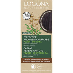 LOGONA Herbal Hair Dye couleur de cheveux Marron 100 g