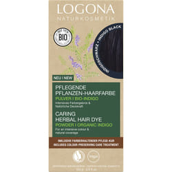 LOGONA Herbal Hair Dye couleur de cheveux Noir 100 g