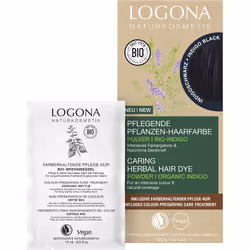 LOGONA Herbal Hair Dye couleur de cheveux Noir 100 g