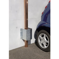 Butoir de protection, pour l'extérieur, h x l x p 300 - Moravia