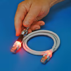 Sacon 442624,1 câble de réseau Rouge 1 m Cat6a S/FTP (S-STP) - Vue supplémentaire 2