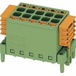 Informations techniques AWG max. : 16 AWG min. : 24 Connexion (composants) : Push-In Couleur : vert, orange Courant nominal : ...