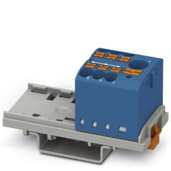 Phoenix Contact PTFIX 6/6X2,5-NS35 BU bornier Bleu