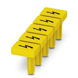 Phoenix Contact 1029026 étiquette auto-collante Noir, Jaune 10 pièce(s)