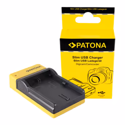PATONA 151583, CC, Canon EOS 5D, 60D, 60Da, 6D, 7D, EOS70D, EOS-70D Mark II, Mark III, Noir, Jaune, 8.4 V, 0,5 A, 1 A