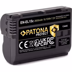 PATONA 13445, Nikon, 2250 mAh, 7,2 V, Lithium-Ion (Li-Ion)