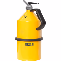 Récipient de dosage de sécurité en acier, avec robinet de dosage précis et raccord de mise à la terre, capacité 5 l. Produit  ...