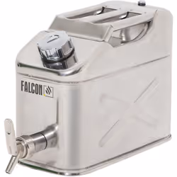 Récipient de collecte avec robinet doseur, inox, capacité 10 l. Produit livré = monté. Matériau = inox 1.4301. Capacité = 10  ...