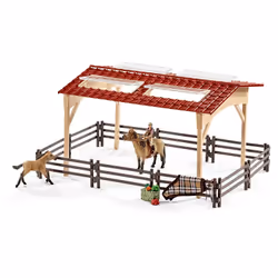 schleich Farm World Ecurie + Chevaux - Vue supplémentaire 10