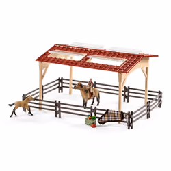 schleich Farm World Ecurie + Chevaux - Vue supplémentaire 7