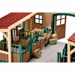 schleich Farm World Ecurie + Chevaux - Vue supplémentaire 8