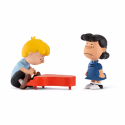 schleich Peanuts Pack Lucy &amp; Schroeder, 3 an(s), Multicolore