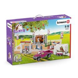 schleich Grand Concours Equestre avec un Pick-up et son Van