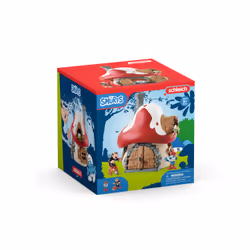 schleich Schtroumpfs Maison des avec 2 figurines