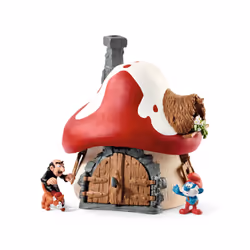 schleich Schtroumpfs Maison des avec 2 figurines - Vue supplémentaire 4