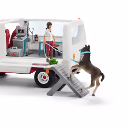 schleich HORSE CLUB Vétérinaire Mobile avec Poulain Hanovrien
