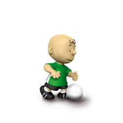 schleich Charlie Brown Footballeur