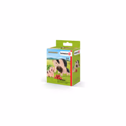 schleich Cochon nain femelle et cochonnets, 3 an(s), Multicolore
