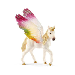 schleich BAYALA Licorne ailée arc-en-ciel, poulain