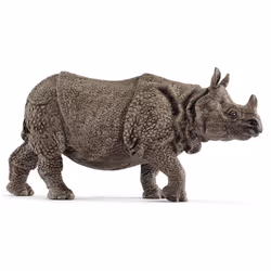 schleich WILD LIFE Rhinocéros indien, 3 an(s), Multicolore, Plastique, 1 pièce(s)