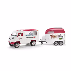 schleich Mobile Vet with Hanoverian Foal - Vue supplémentaire 8