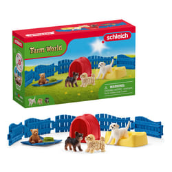 schleich Farm World Enclos à chiots