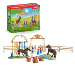 schleich Entraînement d'agility pour poney