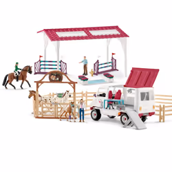 schleich HORSE CLUB Bilan de Santé avant grand tournoi, Ferme, 5 an(s), Multicolore