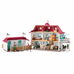 schleich HORSE CLUB Grand centre équestre avec habitation et écurie, Horse Club, 5 an(s), Multicolore, Plastique