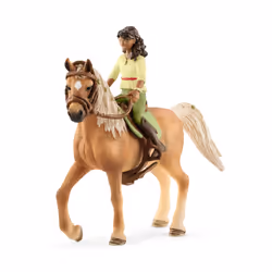 schleich HORSE CLUB Sarah & Mystery, 3 an(s), Ferme, Multicolore