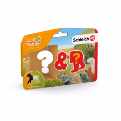 schleich WILD LIFE Puzzlemals Serie 1, 3 an(s), Couleurs assorties