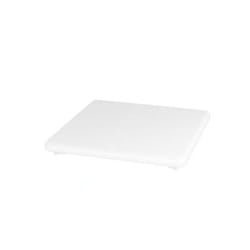 Kaldewei - Accessoires - Cache bonde carré ka 120 pour baignoires Conoflat, émail, blanc 687772570001