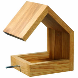 Dobar Bauhaus III mangeoire pour oiseau Bois A accrocher/à poser